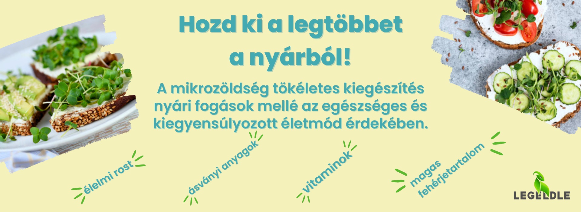 Nyári mikrozöldek